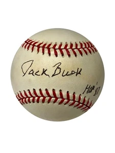 Jack Buck Autographed Baseball - Player's Closet Project - Picture 1 of 2