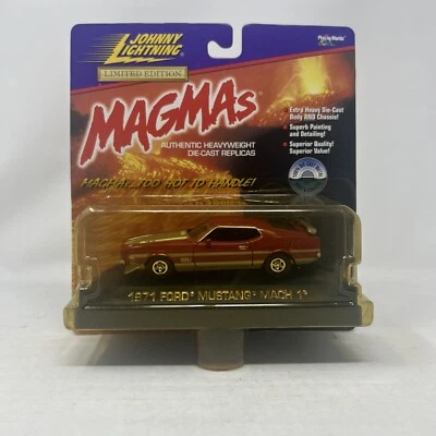 1/43 JOHNNY LIGHTNING MAGMAs 1971 RED FORD MUSTANG MACH 1 - Image 1 of 4