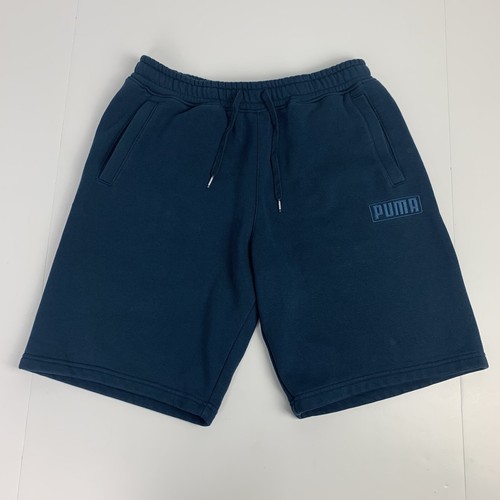 Puma pantaloncino blu pile tasche coulisse uomo taglia media