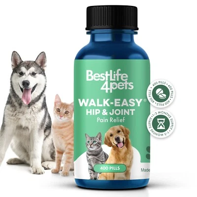 BESTLIFE4PETS Walk-Easy Cat & Dog Joint Pain Relief