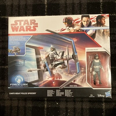 Star Wars - The Last Jedi - Force Link - Canto Bight Police Speeder with figure  - Image 1 of 2