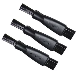 3-Pack Shaver Brush Razor Cleaning Brush Electric Trimmer Cleaner Double Sided - Picture 1 of 10