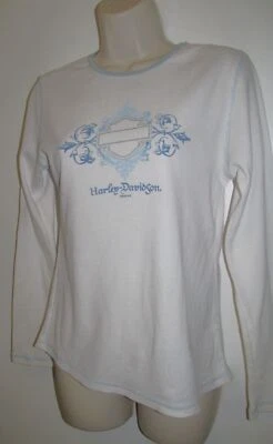 CAMISA TÉRMICA HARLEY DAVIDSON MUJER MOTIVO ESCUDO L/S [NUEVA] Foto 1 de 3
