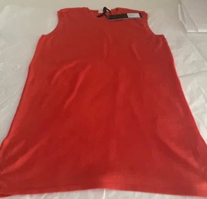 SEM PER LEI Pullover S, 100% Merino Wolle Extra Fein, Orange - Bild 1 von 11