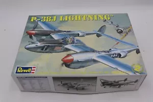 Revell P-38J Lightning 1/48 85-5479 scatola aperta sigillata pezzi completi - Foto 1 di 8