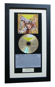 YELLO Baby CLASSIC CD Album LIMITED GALLERY QUALITY FRAMED+EXPRESS GLOBAL SHIP - Picture 1 of 2