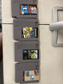 NES game bundle: Super Mario, Mutant Ninja Turtles, Golf, Track/Mario/Duck Hunt