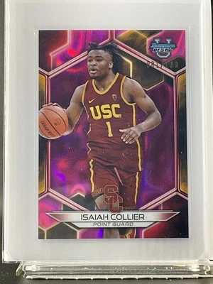 2024 Bowman Best - Isaiah Collier - Pink Lava /100 - 19332 - Image 1 of 2