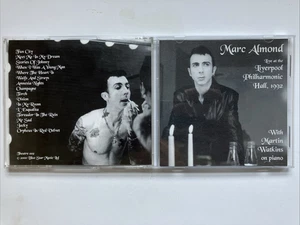 Marc Almond CD - Live At The Liverpool Philharmonic Hall, 1992 - Like New Cond. - Picture 1 of 2