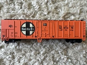 N Scale Hopper Santa Fe SFRC 55360 Orange Black Super Shock Bachman - Picture 1 of 7
