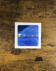 1x Windows 11 Prismatic Desktop / Laptop Aufkleber Label (NEU) - Bild 1 von 2