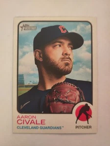 2022 Topps Heritage - Aaron Civale #335 - Picture 1 of 2