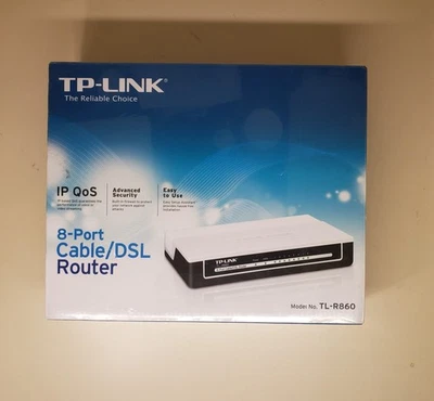 TP-LINK 8 PORT CABLE/DSL ROUTER - Image 1 of 2