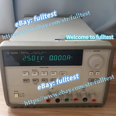 Agilent E3631A Triple Output DC Power Supply /Good function-FT - Image 1 of 4