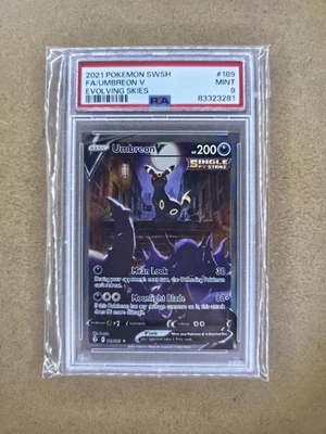Umbreon V Alt Art PSA 9 (English) - Image 1 of 2