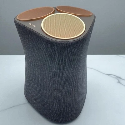 Sony SRS-RA5000 360 Reality Audio Wireless Bluetooth Speaker Hi-Res Black Used - image 1 of 4