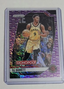 2024-25 Prizm Monopoly RJ Barrett #68 Purple Millionaire Shimmer 9/50 # Match! - Bild 1 von 3