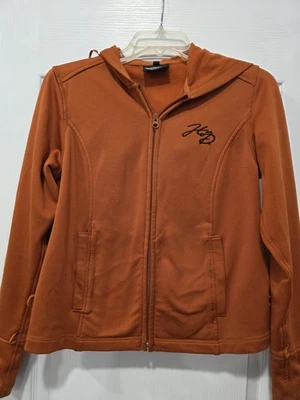 Chaqueta con capucha polar para mujer Harley Davidson forro naranja MED Foto 1 de 4