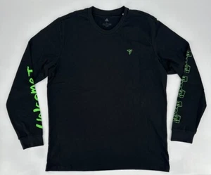 Adidas Shirt Men's Large Trae TL Long Sleeve Black Graphic Tee Basketball HZ1206 - Picture 1 of 23