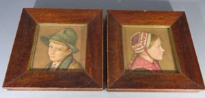 Set of 2 Swiss Painter Francois de Ribaupierre Reproductions - Picture 1 of 4