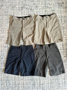 Billabong Hybrid Crossfire Submersible Shorts Boys Sz 24 LOT/4 Multiple Colors - Picture 1 of 2