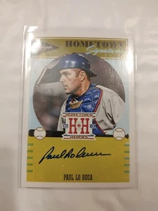 2013 Panini Hometown Heroes Signatures Los Angeles Dodgers Paul Lo Duca auto - Picture 1 of 2