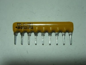 10x WIDERSTANDSNETZWERK 120R SIL9-8 #18W03 - Picture 1 of 6