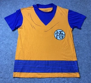 Dragon Ball Z Shirt Mens Extra Large Orange Blue Anime Goku Graphic Tee - Picture 1 of 5