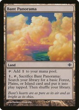 1X Bant Panorama Shards of Alara NM/EX FOIL Italian MTG CARD