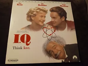 I.Q. Laserdisc WIDESCREEN MEG RYAN TIM ROBBINS - Picture 1 of 1