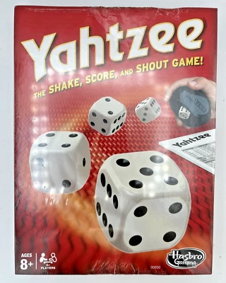 Yahtzee Dice Game By Hasbro Gaming New Factory Sealed Read Description - Image 1 of 4