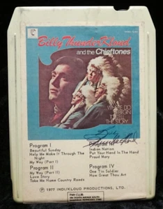 Signed Billy Thunderkloud and Chieftones 🎵Where Do I Begin 8 track 1977 c-1531 - Picture 1 of 3