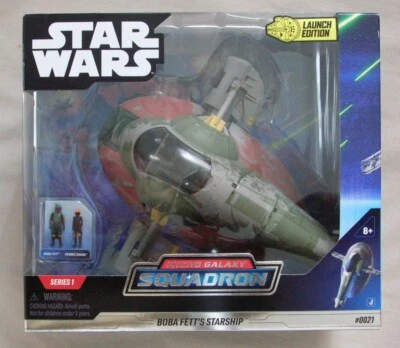 ESCLAVO 1 NAVE ESPACIAL BOBA FETT Micro Galaxy Squadron 0021 EDICIÓN LANZAMIENTO STAR WARS Foto 1 de 2