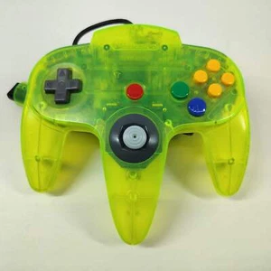 Nintendo 64 N64 Original Controller NUS-005 Extreme Green - Picture 1 of 7