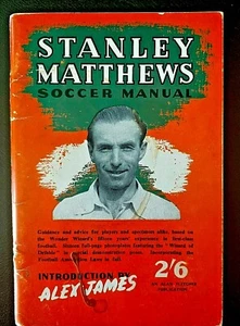 ORIGINAL 1948 Stanley Matthews 48 páginas Manual de Fútbol Ilustrado - Imagen 1 de 10
