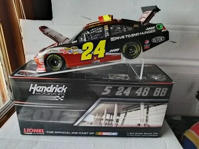 Chevy Impala Jeff Gordon 1/24 2012 #24 AARP/Drive To End Hunger Foto 1 de 4
