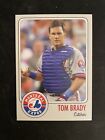 1995 Tom Brady MLB Rookie Draft Card Montreal Expos