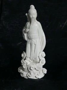 asiatischer Mann Figur Menschen weiß Deko Tischplatte Regal orientalisch - Bild 1 von 11