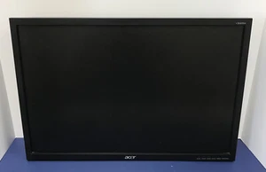 *TESTED* ACER 22" LCD MONITOR MODEL V223W B, NO STAND, NO CHORDS - Picture 1 of 7