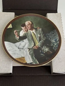 Placa Norman Rockwell "The Country Doctor" #560C (Colección The Ones We Love) - Imagen 1 de 4