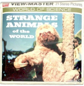 STRANGE ANIMALS OF THE WORLD 3d View-Master 3 Reel Packet NEW SEALED - Picture 1 of 2