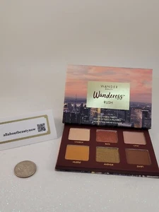 WANDER BEAUTY Wanderess Rush Eyeshadow Palette 0.32oz Full Size Brand New In Box - Picture 1 of 10