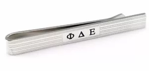 Phi Delta Epsilon Medical Fraternity Tie Clip Bar | Fraternity Gifts | New!!** - Picture 1 of 2