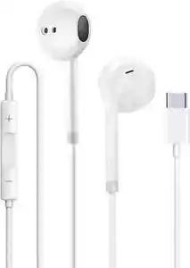 For Google Pixel 7A 7Pro 6A 6pro 6 5 4A USB C Type C Stereo Headphones Earphones - Picture 1 of 9