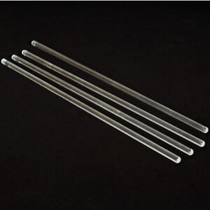 5PCS Glass Stirring Rods（6mmx 300mm） for Lab Use Stir Bar Stirrer Laboratory