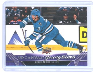 2023-24 HENRY THRUN UPPER DECK SERIES 1 #C117 UD CANVAS YOUNG GUNS!!