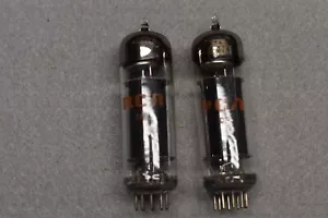 6CZ5 RCA NOS NIB Audio Receiver Power Vakuumröhren getestet Paar - Bild 1 von 9