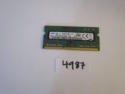 Samsung 4Gb 1600Mhz PC3L-12800 low voltage DDR3 SODIMM laptop memory RAM (4987) - Image 1 of 2
