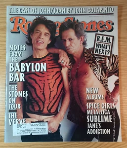 1997 ROLLING STONE MAGAZINE # 775 MICK JAGGER KEITH RICHARDS - Picture 1 of 2