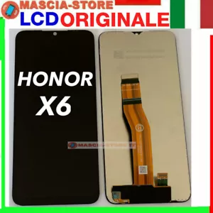 DISPLAY HONOR X6 VNE-LX1 VNE-LX2 LCD + TOUCH SCREEN SCHERMO NERO VETRO PER - Foto 1 di 1